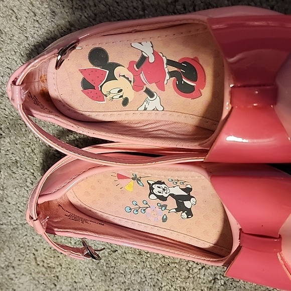Disney pink Minnie Mouse shoes size 11 kids - Picture 2 of 12